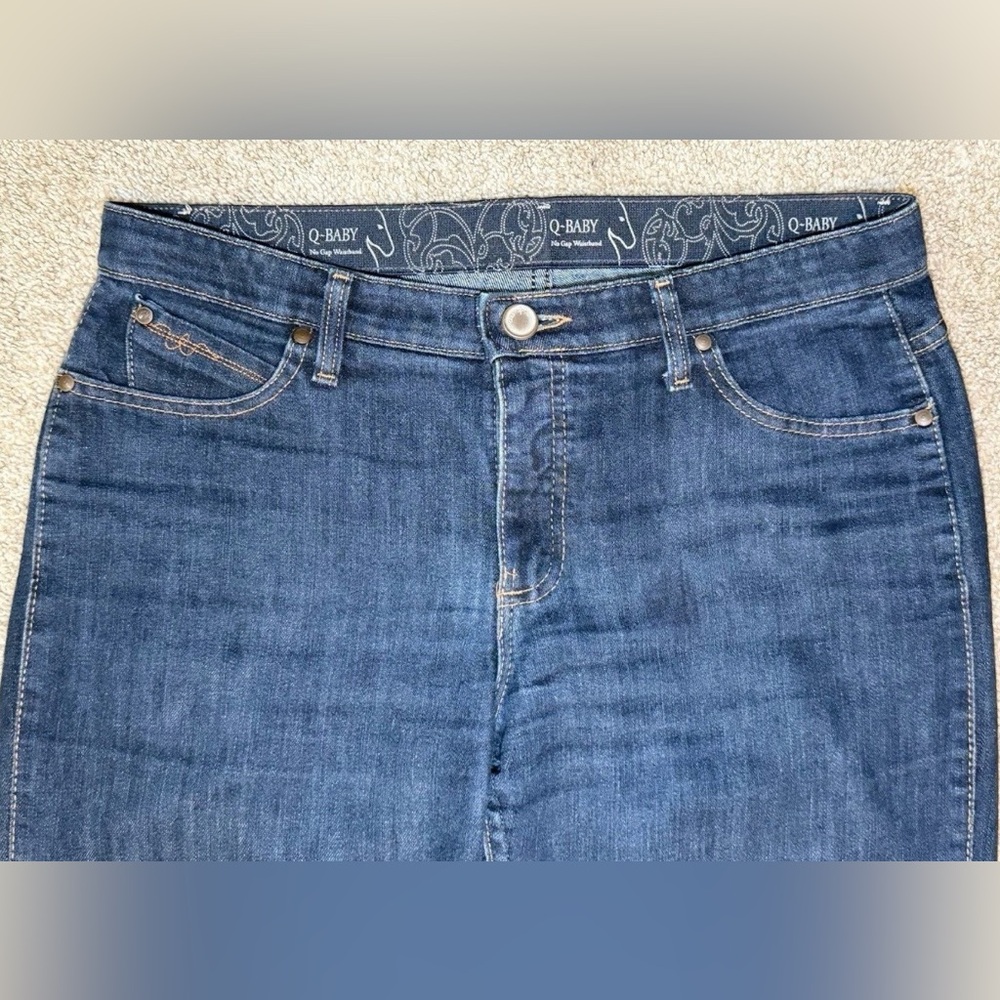Wrangler Q Baby Jeans Women's Size 11/12 X34
Denim Blue No Gap Waistband 34x34 - Picture 4 of 10